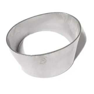 ATP Turbo 3" Round to Oval Transition Stainless Steel Flange